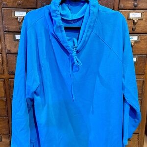 Lane Bryant active scuba knot drawstring neck pullover 1x